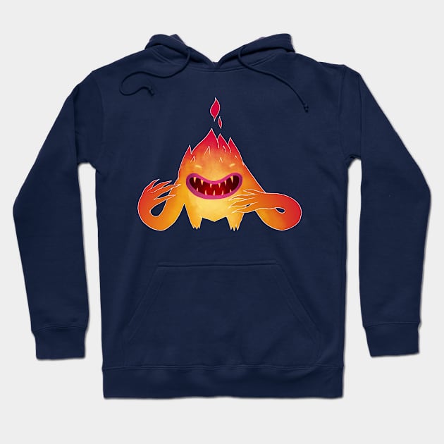 Wildfire Monster Hoodie by stefko_world